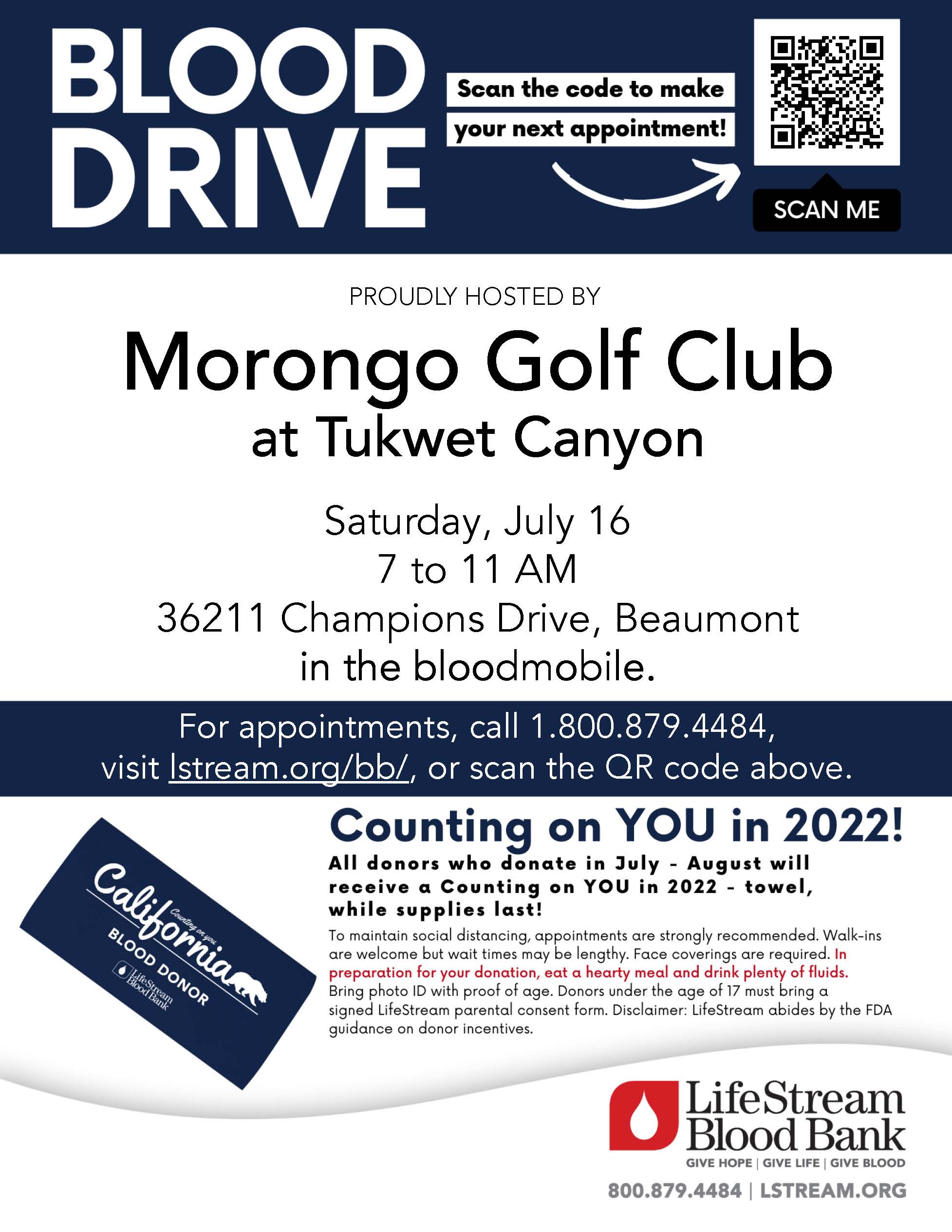 Morongo Golf Club at Tukwet Canyon E-FLYERS